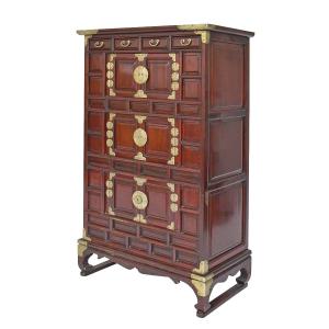 Cabinet à hauteur d'appui Tansu coréen