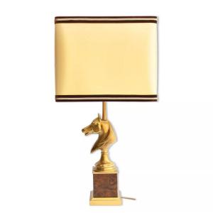 Lampe En Bronze Dorée Dans Le Goût De La Maison Charles 