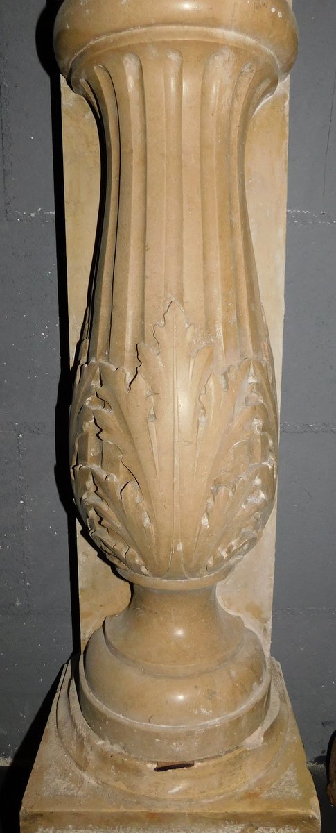 Eclectic Marble Fireplace, 19th Century-photo-2