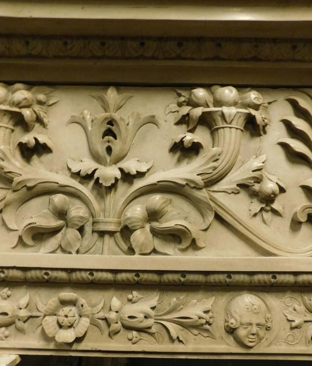 Eclectic Marble Fireplace, 19th Century-photo-4