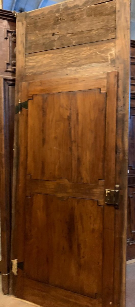  Quatre portes en peuplier de style Louis XVI, fin du XVIIIe siècle-photo-4