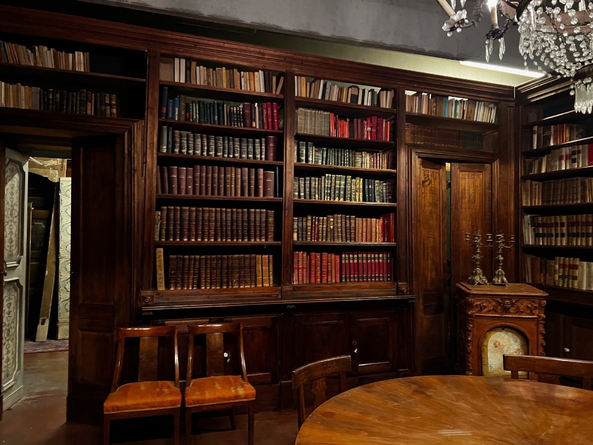 Four-sided Bookcase, 17th Century, From Piedmont-photo-3