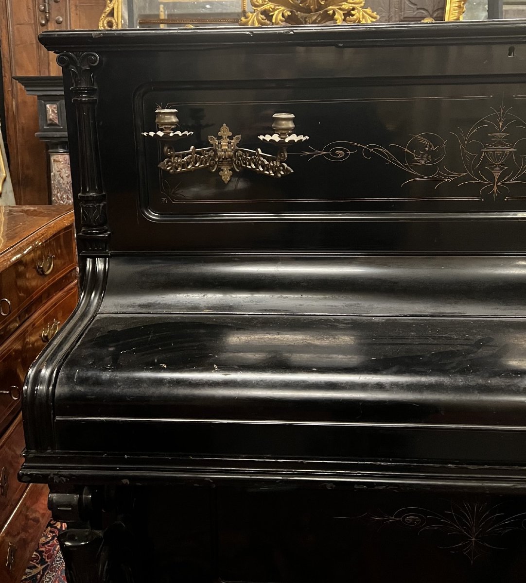 Piano C. Otto Berlin, XIXe siècle-photo-2