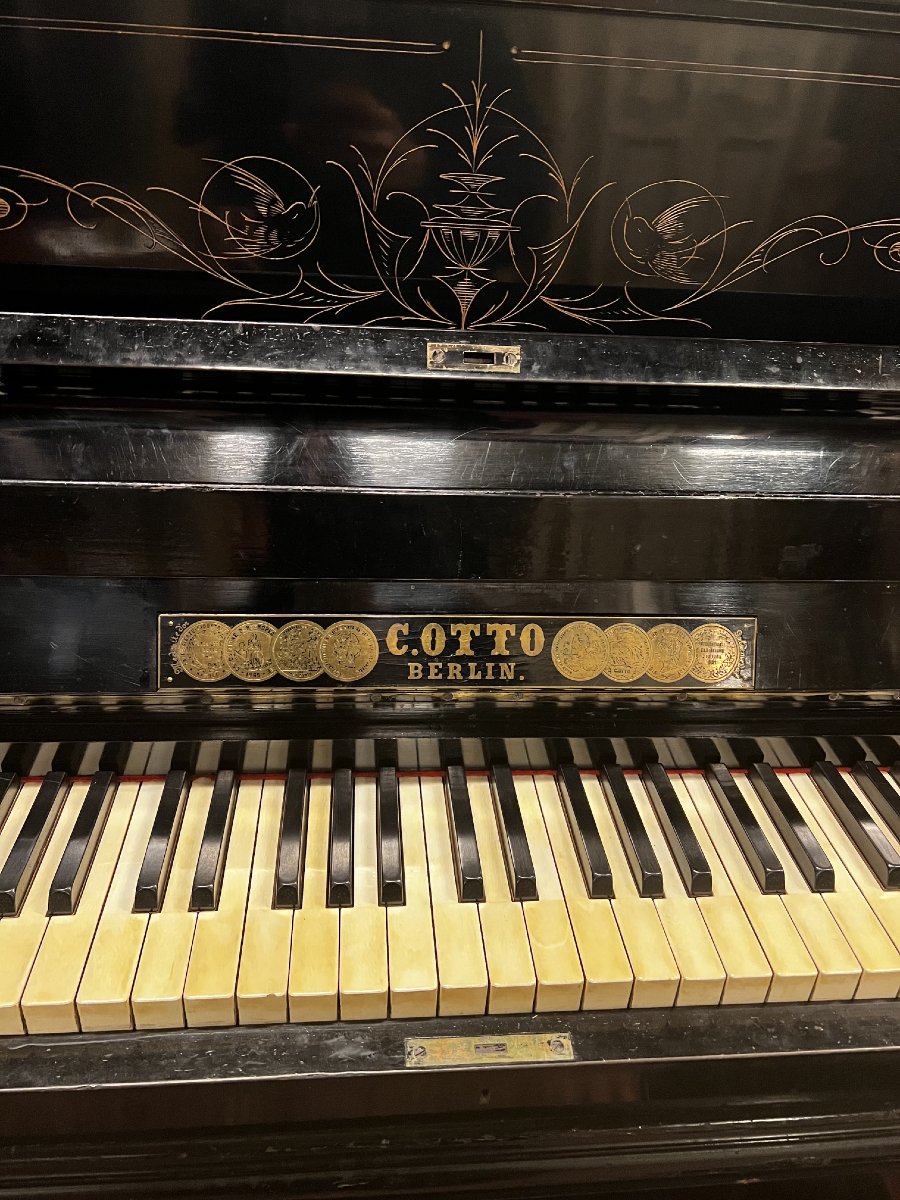 Piano C. Otto Berlin, XIXe siècle-photo-2