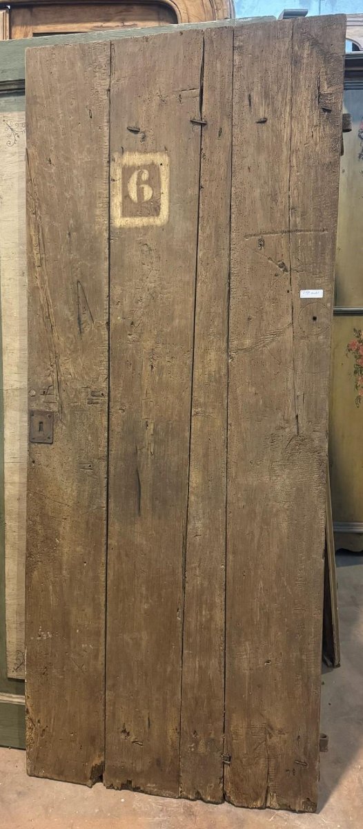Dix portes en bois similaires, XIXe siècle. Dimensions variables : environ 70/90 cm x H 195/200-photo-2