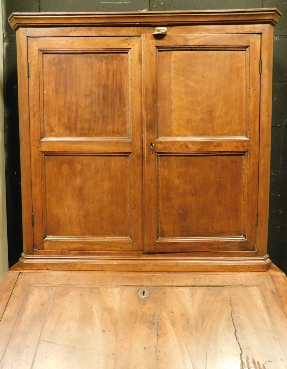 Walnut Chest Of Drawers, 19th Century, From Piedmont-photo-4