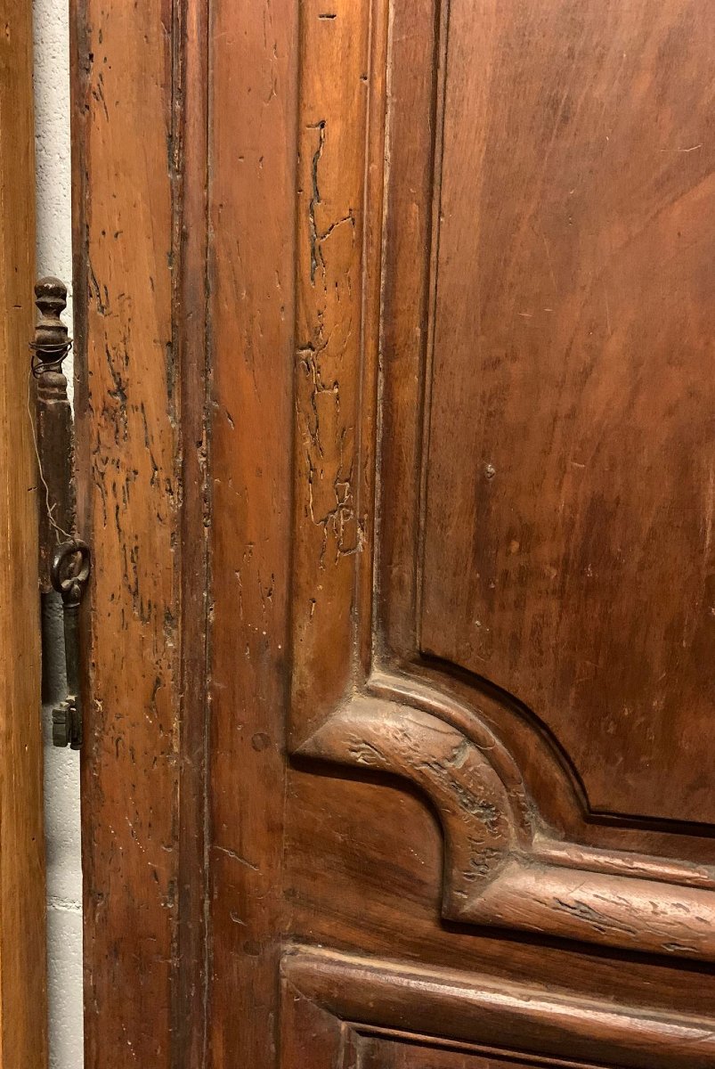 Paire de portes en noyer, XVIIIe siècle, France-photo-3