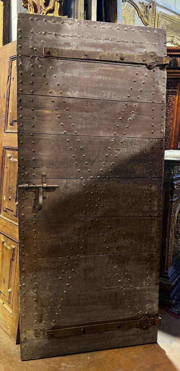 Nailed Entrance Door, 18th Century-photo-2