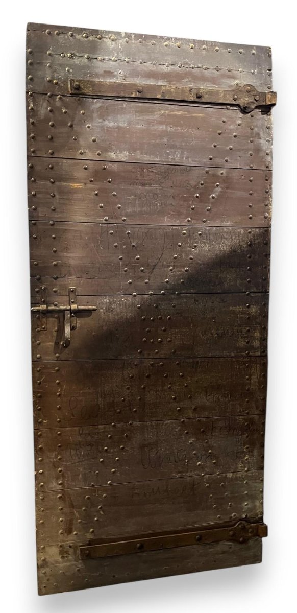 Nailed Entrance Door, 18th Century-photo-1
