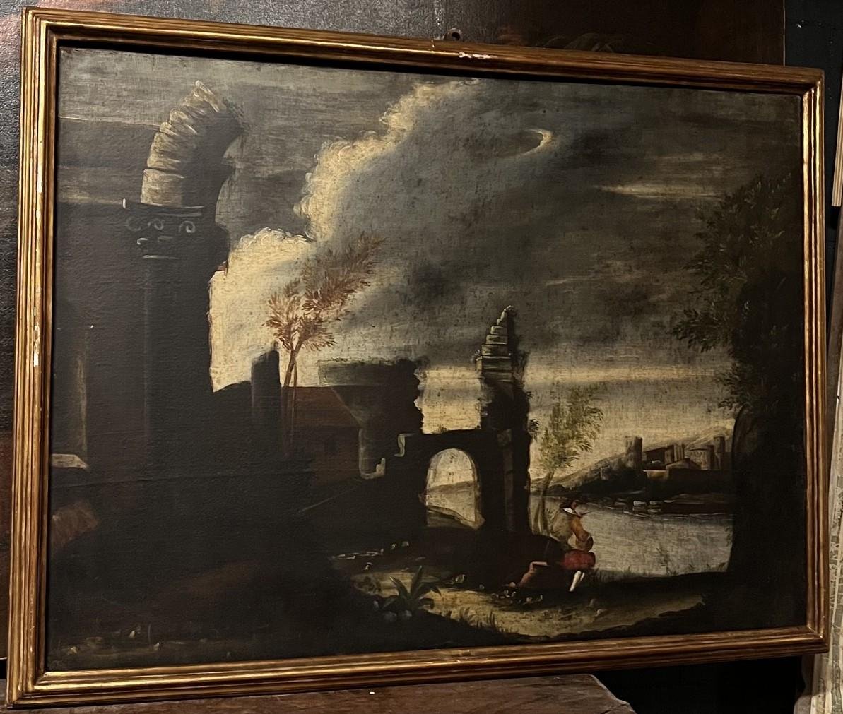 Paire de tableaux encadrés, XVIIIe siècle-photo-2