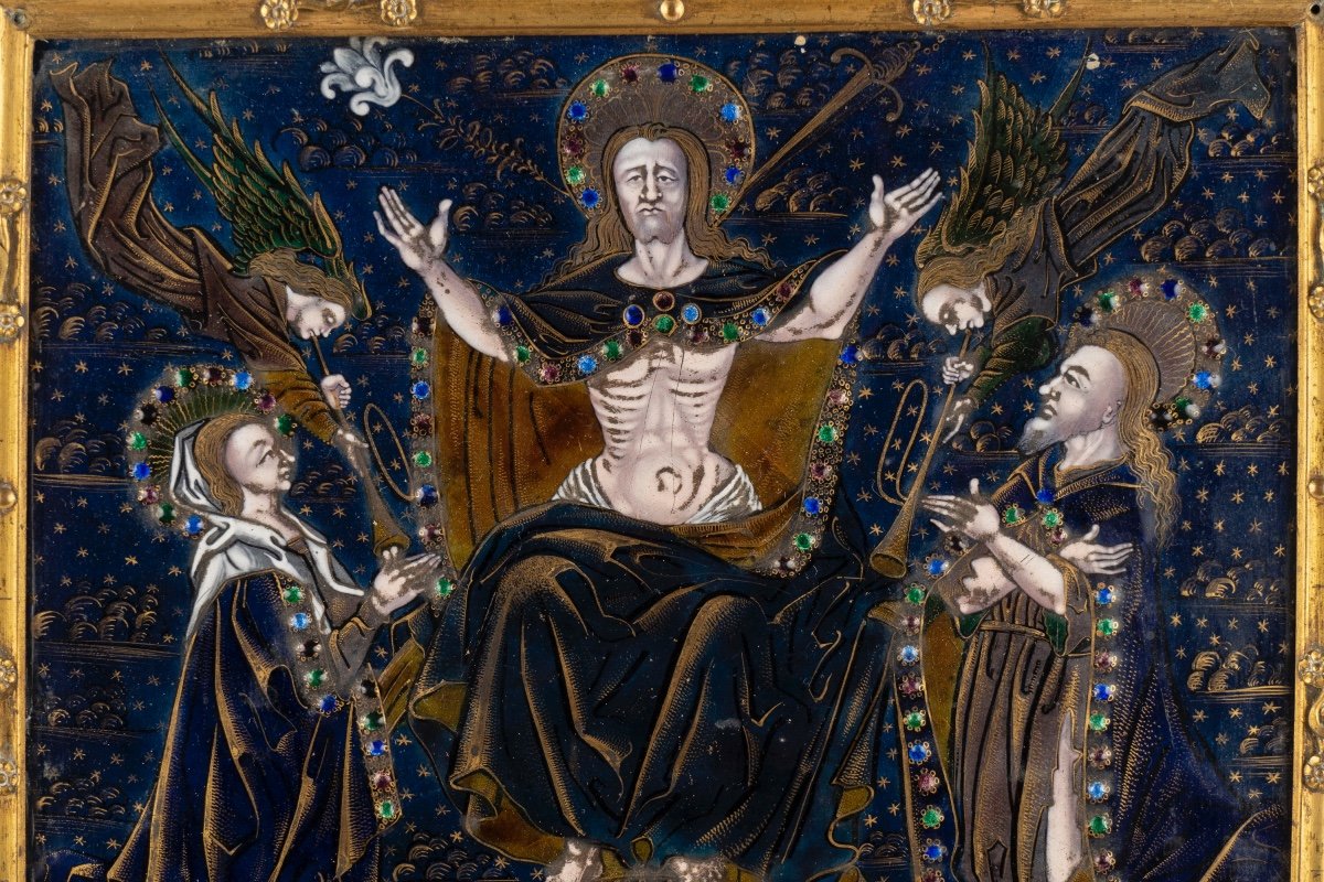 Triptyrie En émaux De Limoges-photo-8