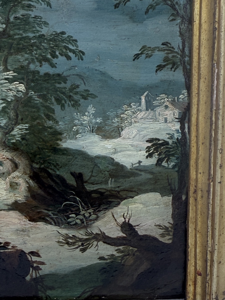 peinture à l'huile sur cuivre-photo-1