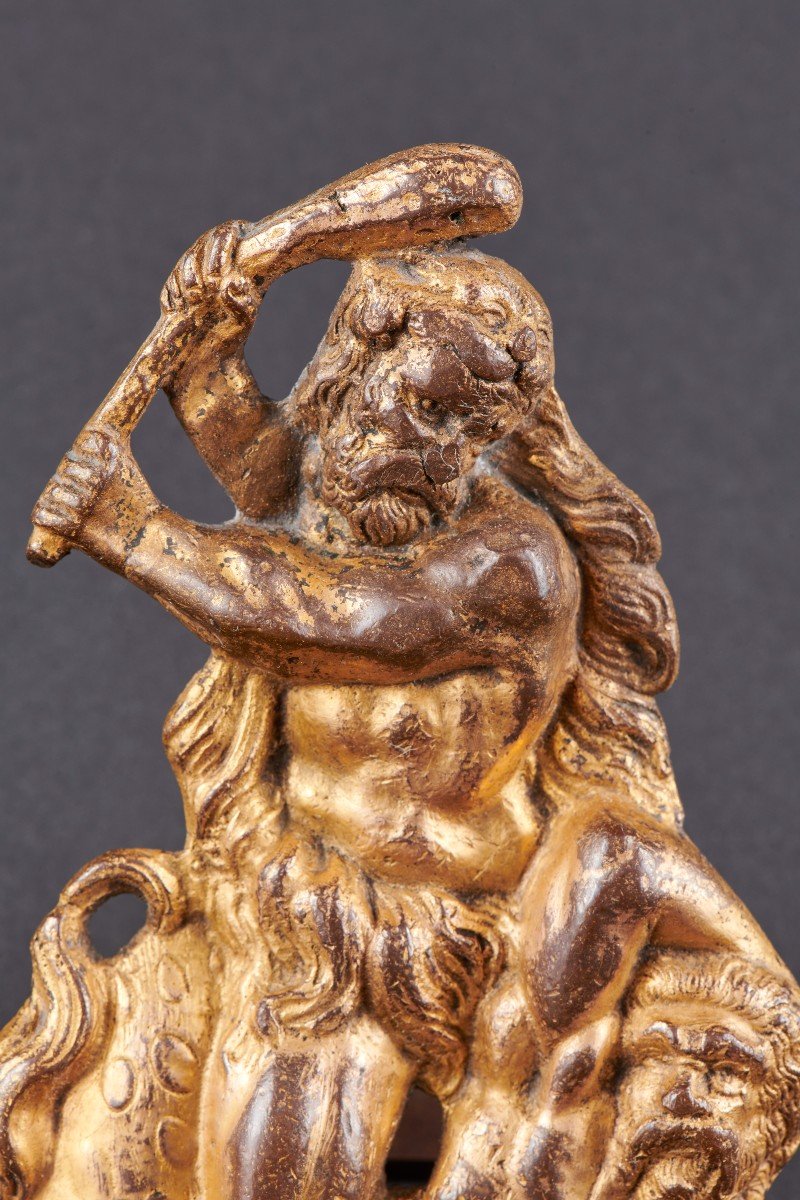 Hercule Et Le Centaure Nessus - Bronze De Cabinet, Allemagne, XVIe Siècle-photo-3