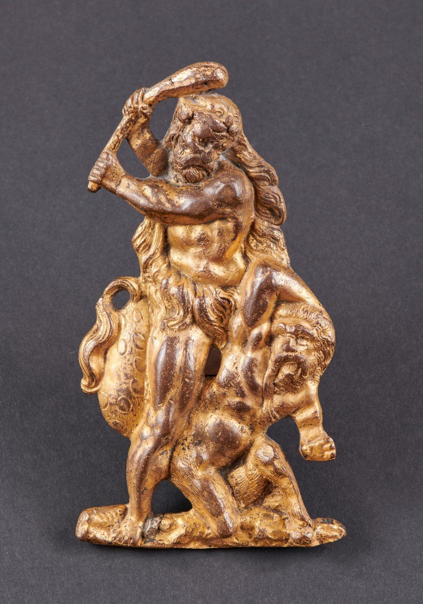 Hercule Et Le Centaure Nessus - Bronze De Cabinet, Allemagne, XVIe Siècle