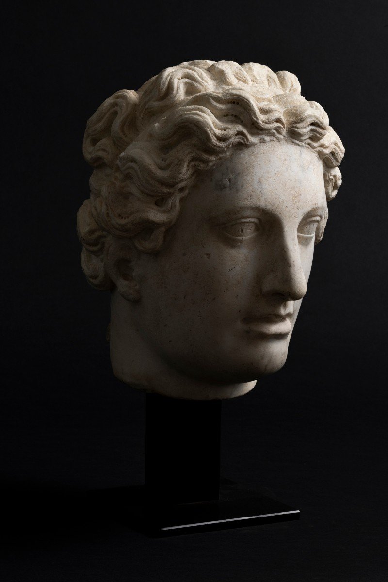 Entourage Of Bartolomeo Ammannati - Mannerist Woman's Head In Marble