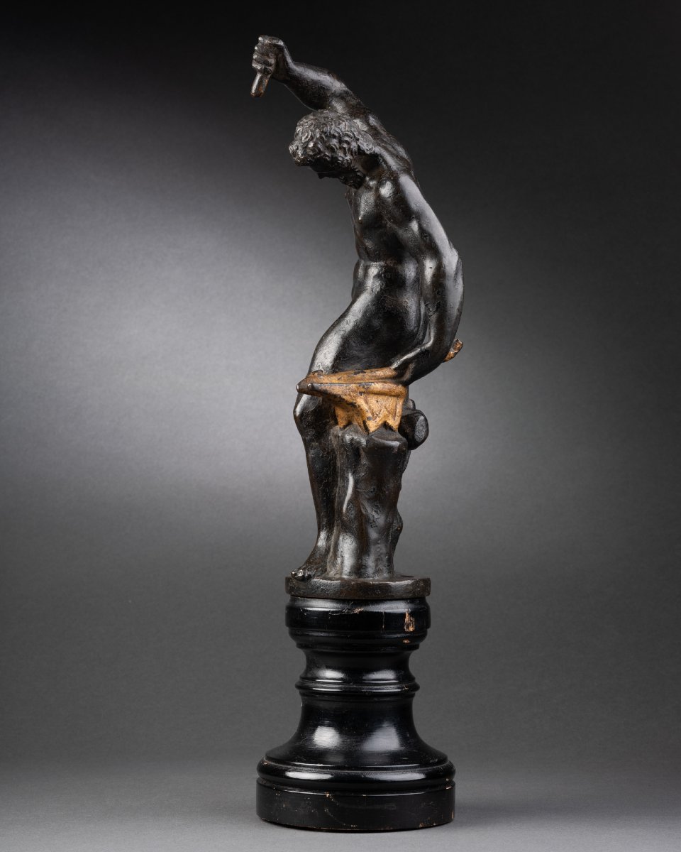 Rare Pair Of Venetian Bronzes – Vulcan And Neptune – Late 16th Century-photo-3