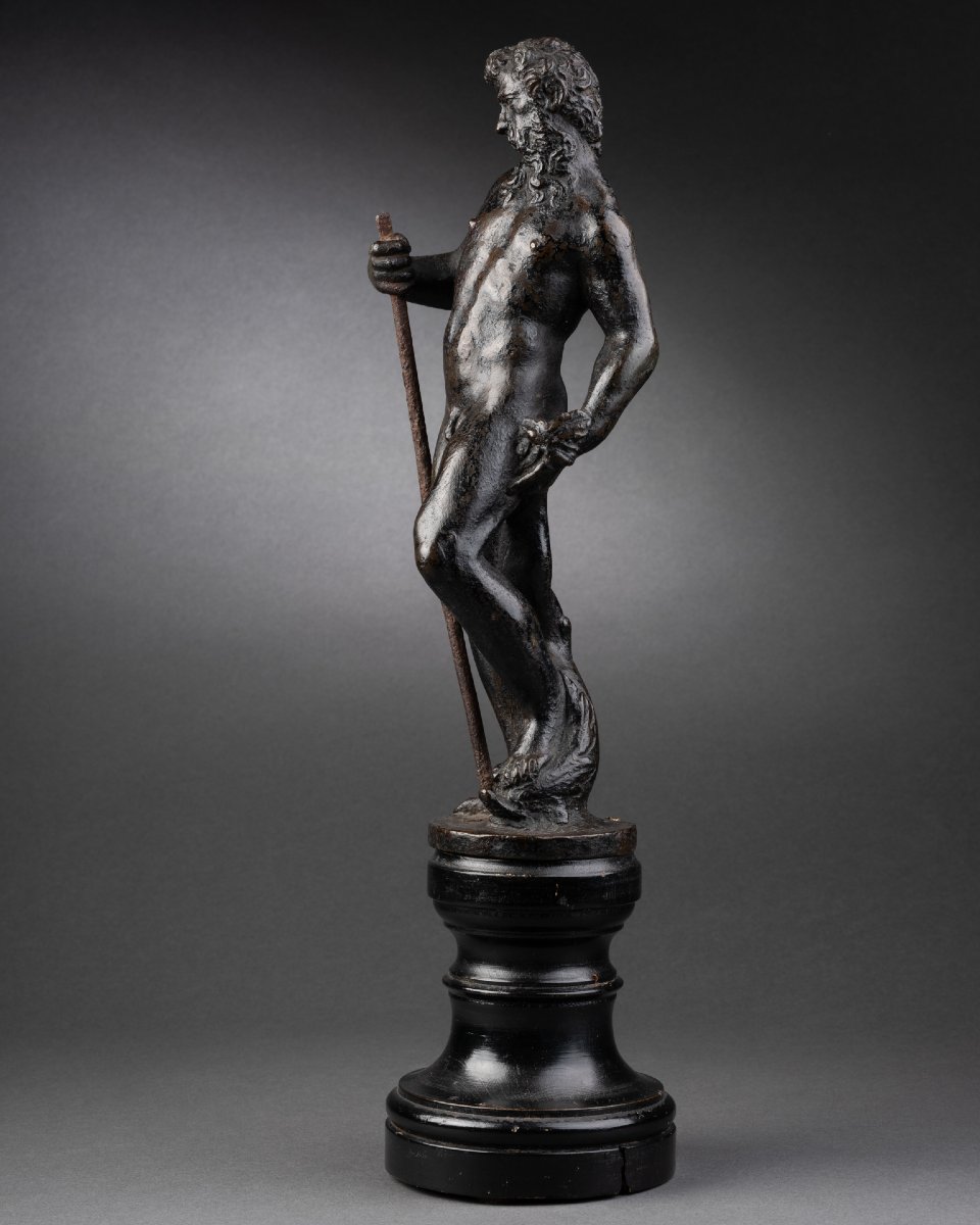 Rare Pair Of Venetian Bronzes – Vulcan And Neptune – Late 16th Century-photo-4