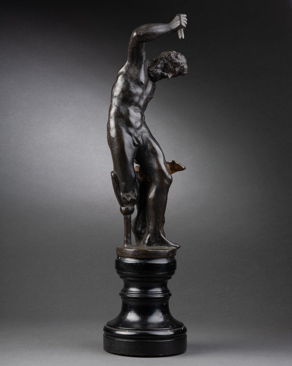 Rare Pair Of Venetian Bronzes – Vulcan And Neptune – Late 16th Century-photo-5