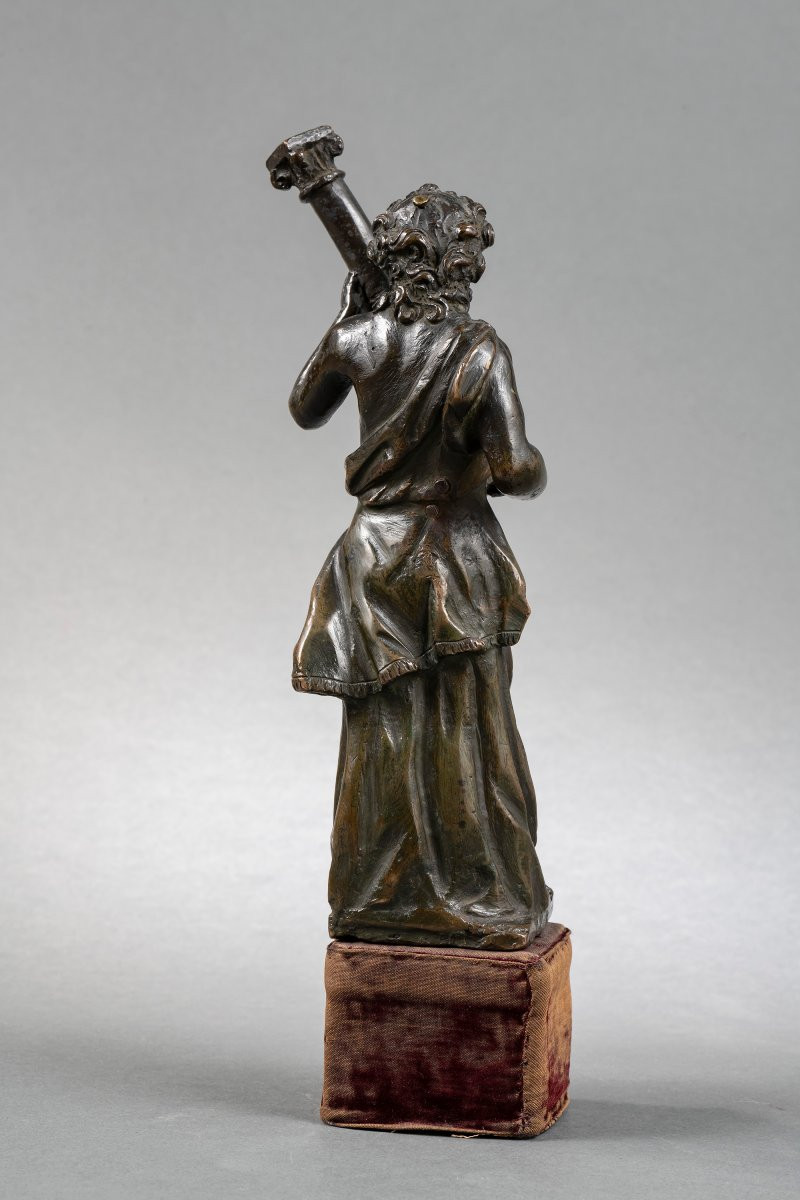 Pair Of Angels Carrying The Instruments Of The Passion, Bronze, Venice, Late 16th Century-photo-4