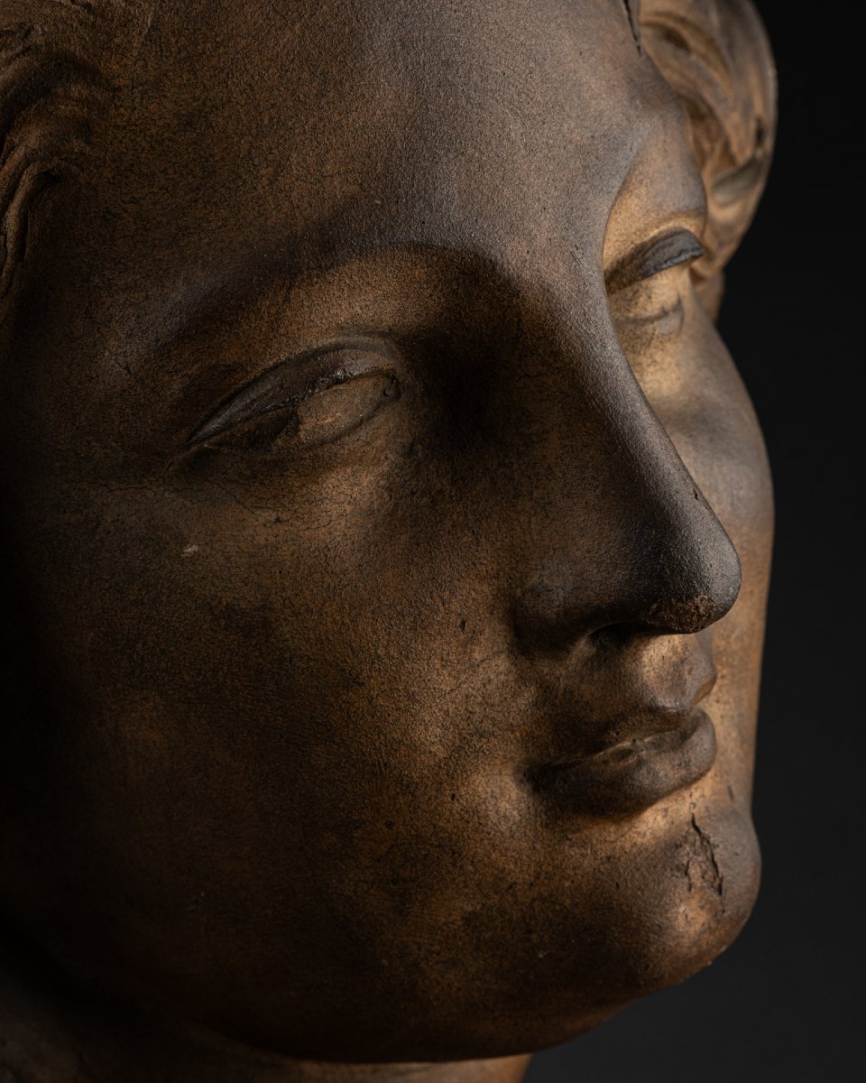 Head Of A Woman With A Laurel Wreath-photo-4