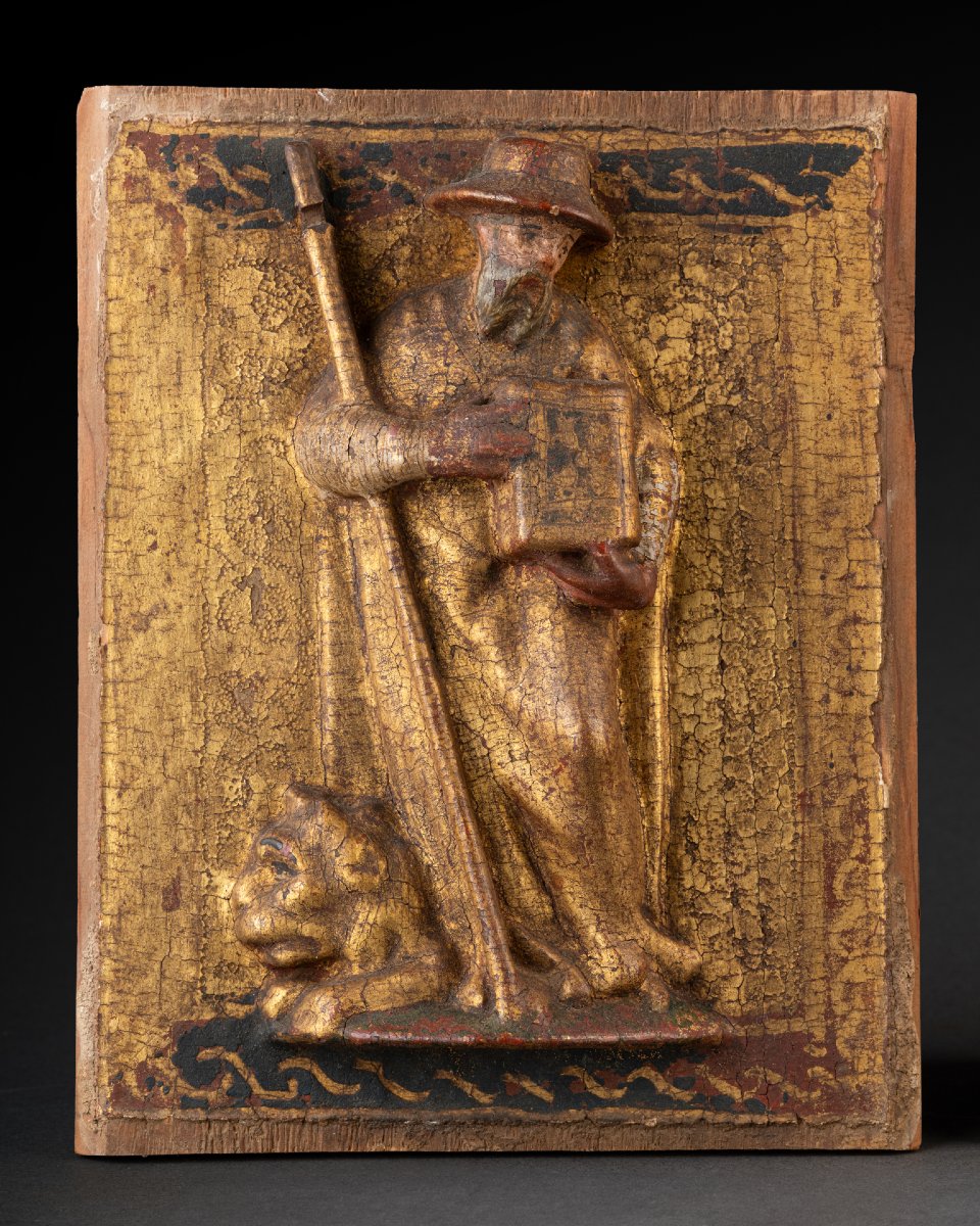 A Magnificent Pair Of Carved Spanish Panels-photo-2