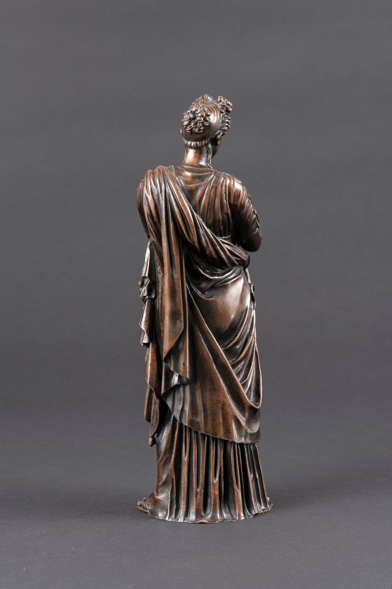 Hygie, Based On An Ancient Model, Bronze, France - Cast During The Empire Period-photo-1