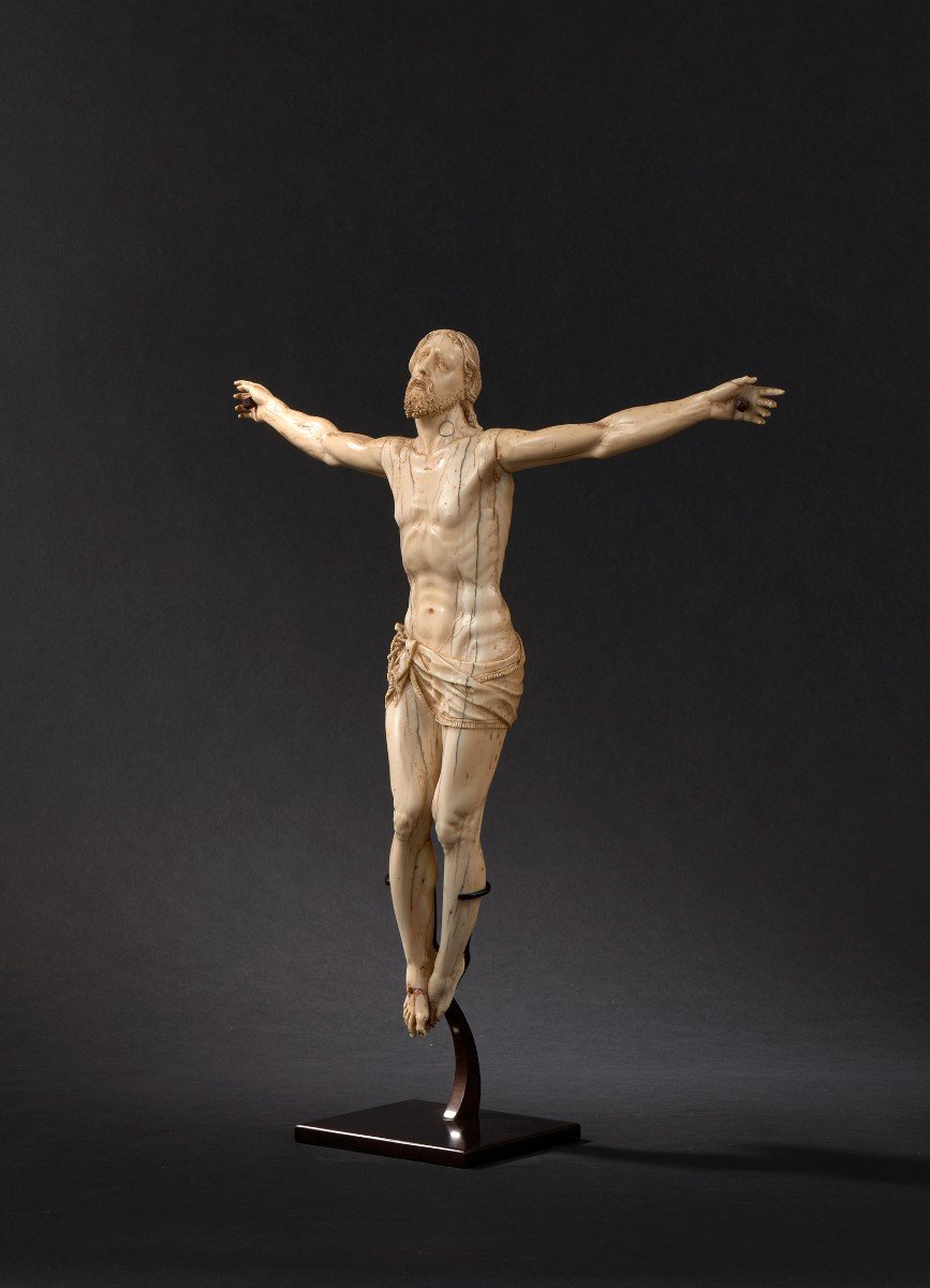 Christ In Ivory - Spain, End Of The 17th Century-photo-2