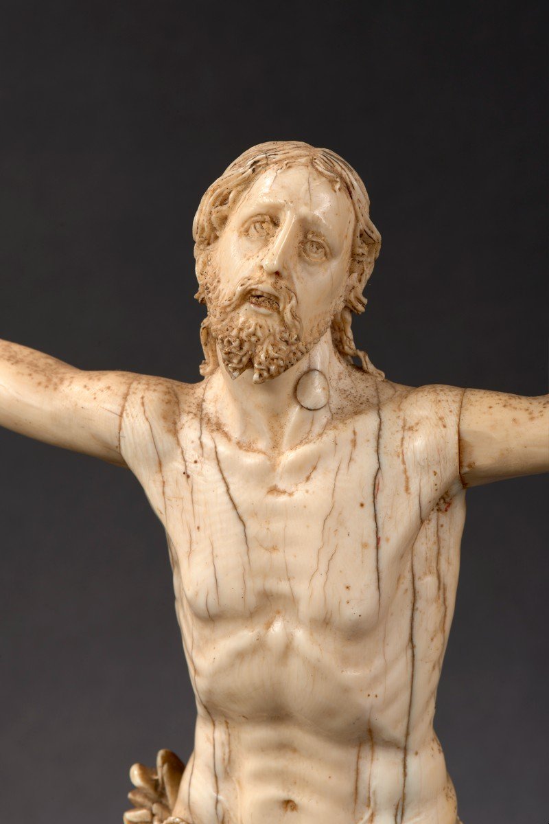 Christ In Ivory - Spain, End Of The 17th Century-photo-2