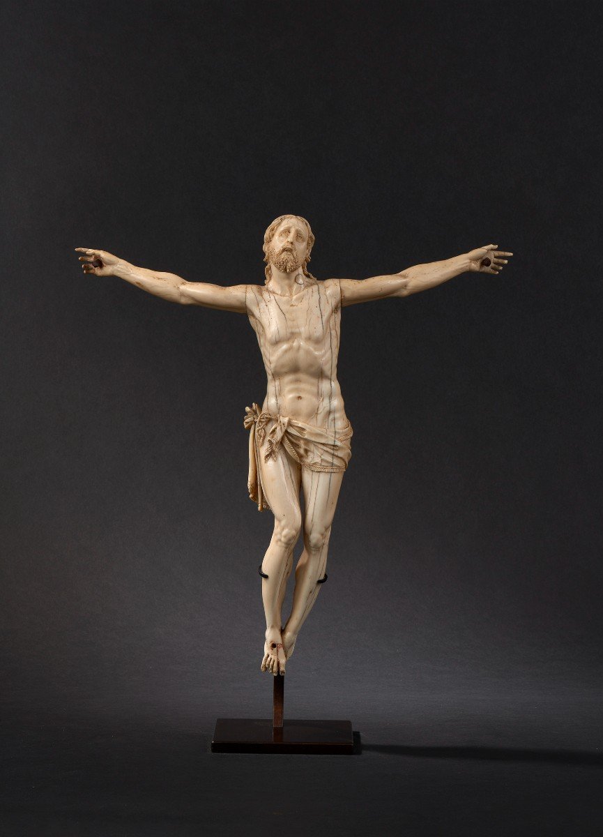 Christ In Ivory - Spain, End Of The 17th Century