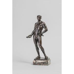 Jules César en Bronze - Italie, Fin Du XVIIe Siècle