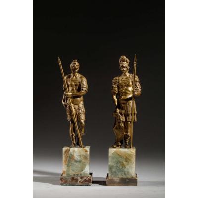 Bronzes De Cabinet - Italie, XVIIe Siècle