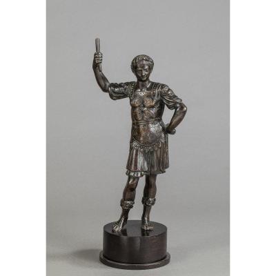 César En Bronze - Italie, XVIIIe Siècle