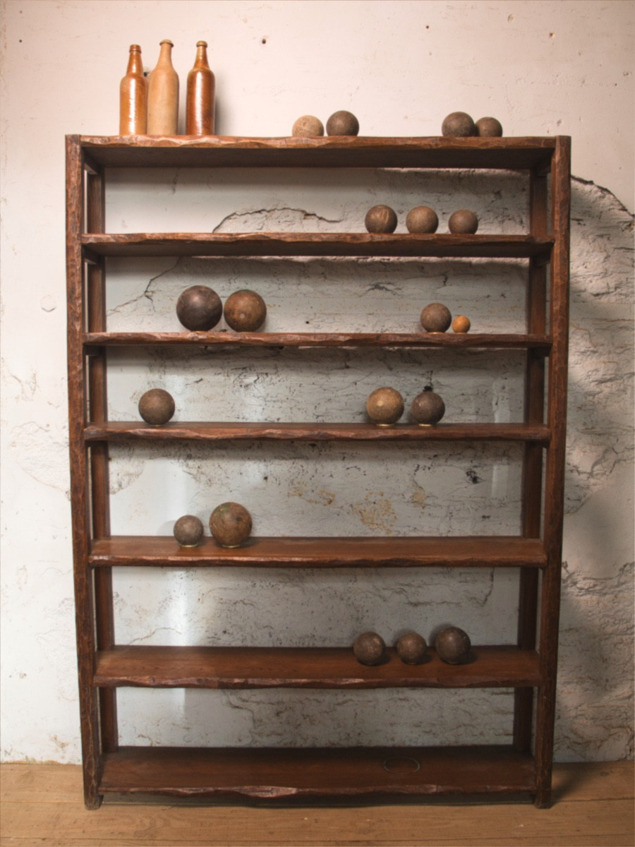 Trompe l'Oeil Wooden Bookcase -photo-2