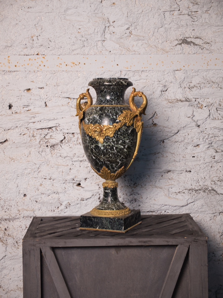 Urne cassolette en marbre-photo-2