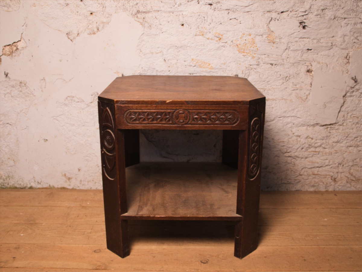 Table d’appoint Chêne dans l’esprit de Savina-photo-3