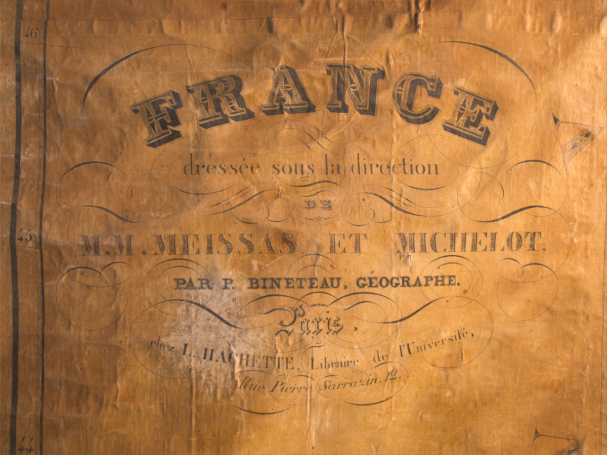 Carte de France par M.M. Meissas et Michelot-photo-2