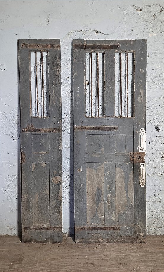porte double en resineux-photo-4