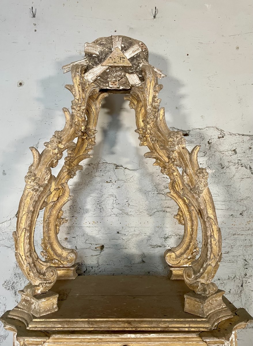 17th-century Gilded Wooden Tabernacle-photo-6