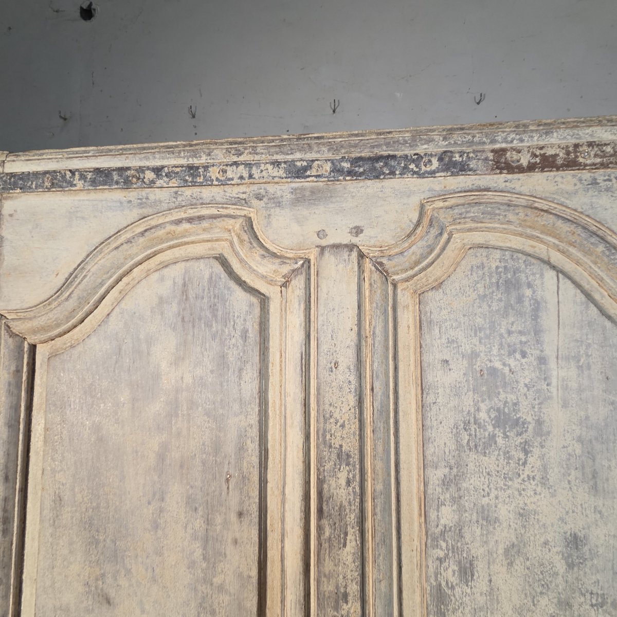 Louis XV-style Door In Painted Oak-photo-4