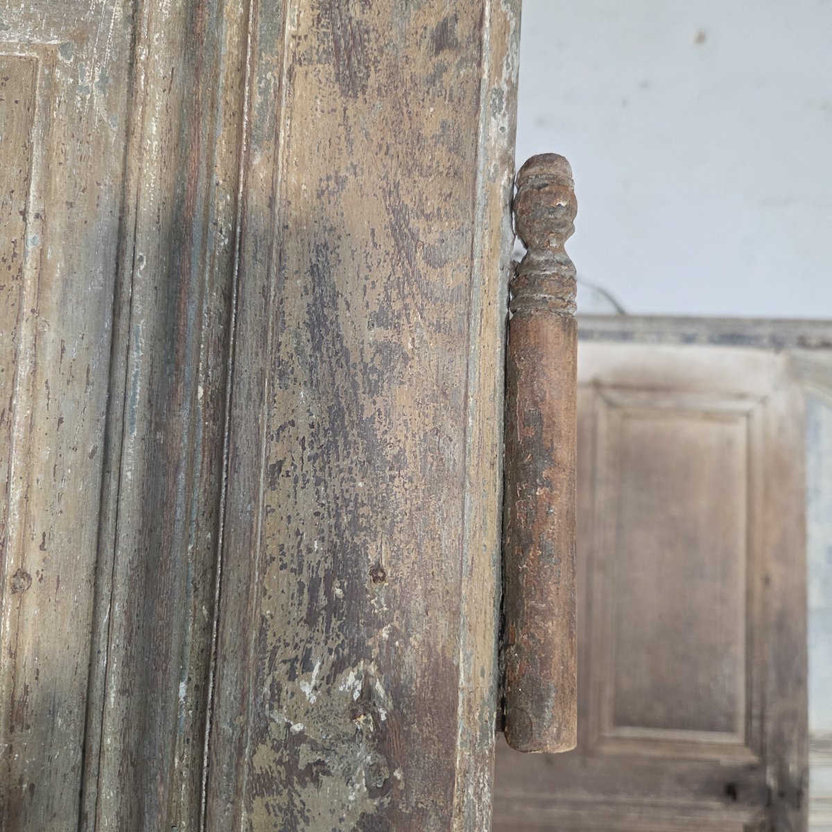 Porte en chêne peinte-photo-4
