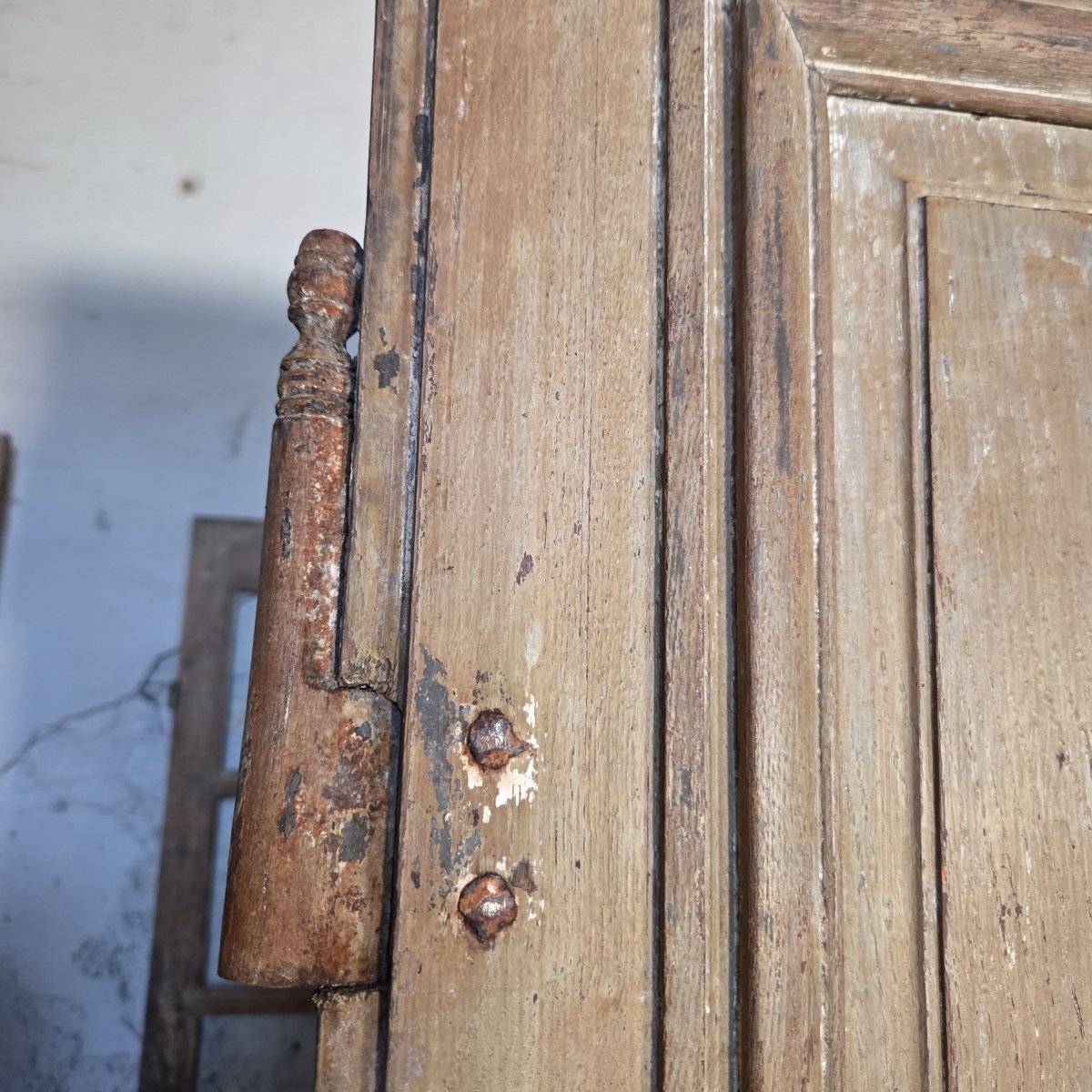 Porte en chêne peinte-photo-5