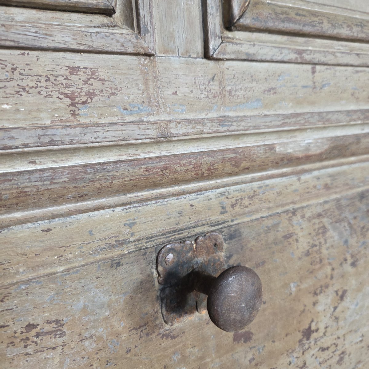 Porte en chêne peinte-photo-6