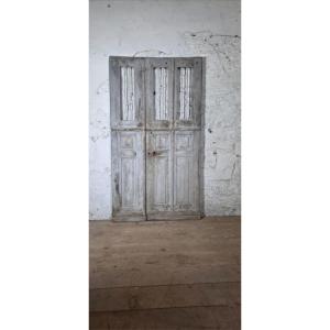 porte double en resineux
