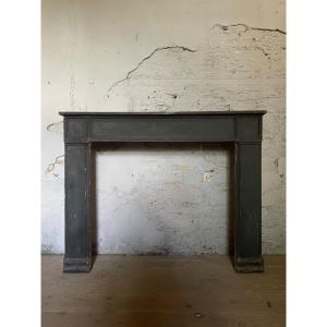 Napoleon III Ebonized Wood Fireplace