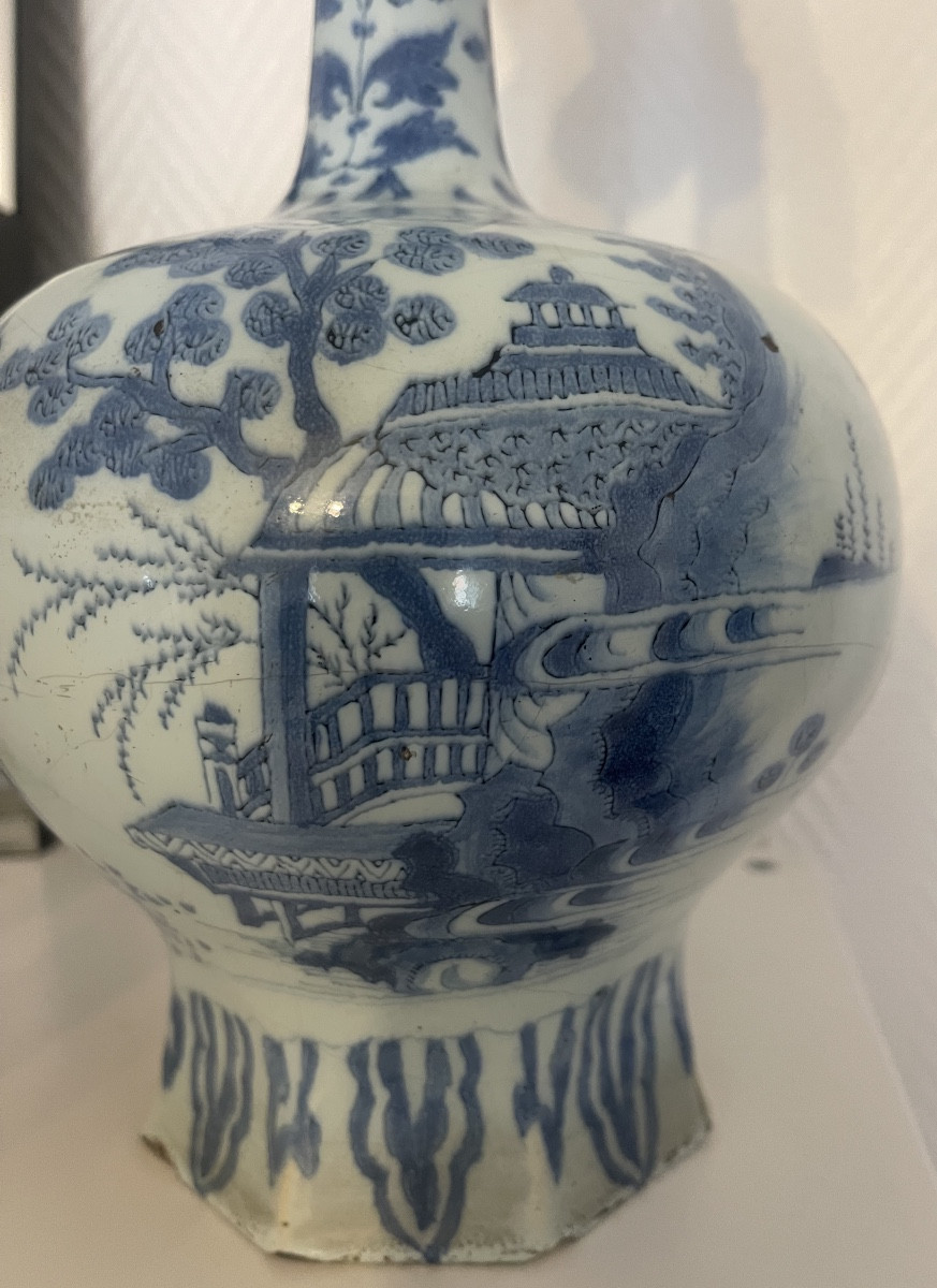17th Century Delft Bottle -photo-1