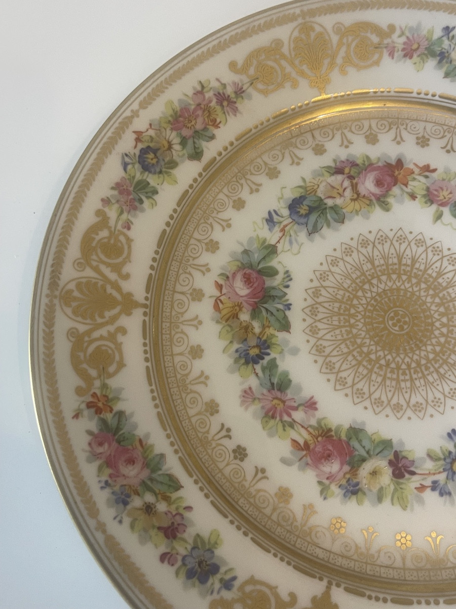 Sèvres Plate Service From The Château De Neuilly -photo-1