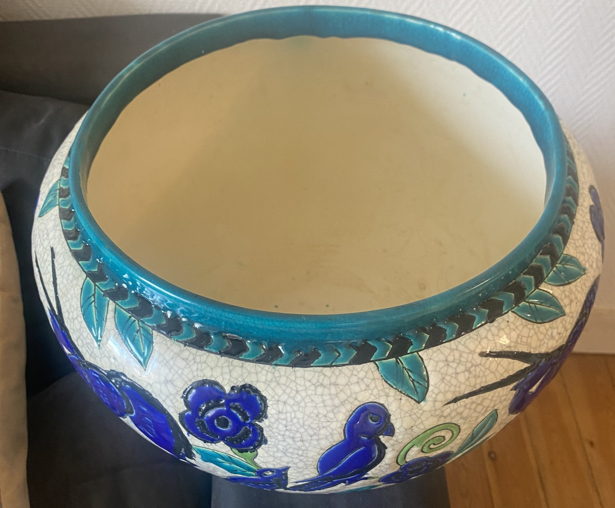 Large Keramis Pot Cover Boch Mastery -photo-4