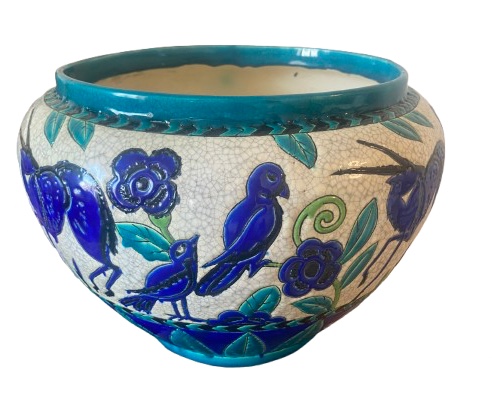Large Keramis Pot Cover Boch Mastery 