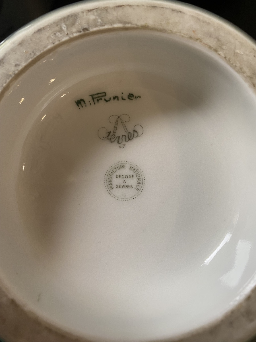 Vase Sevres par Marcel Prunier 1947-photo-4