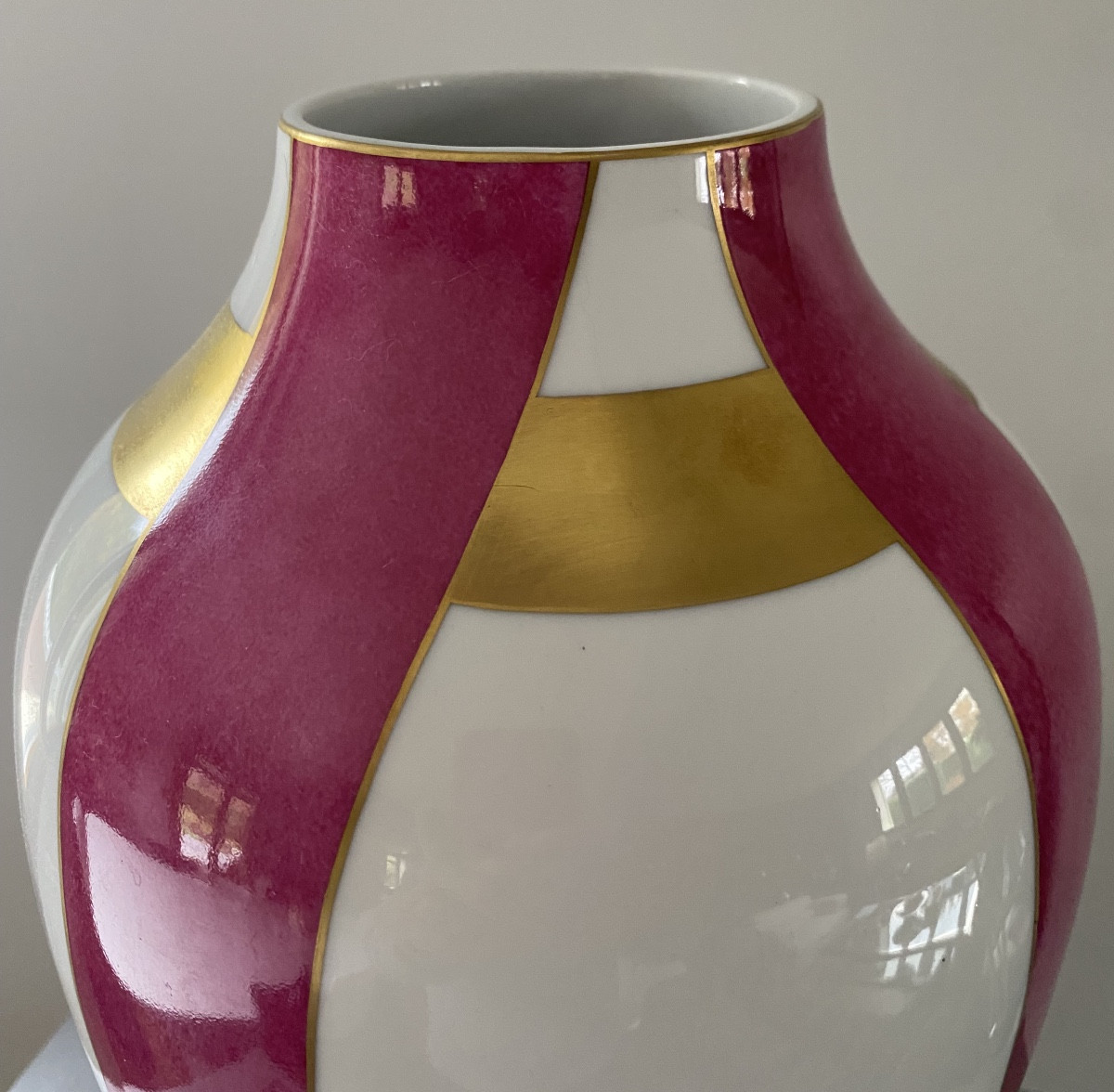 Vase porcelaine Limoges Coquet-photo-2